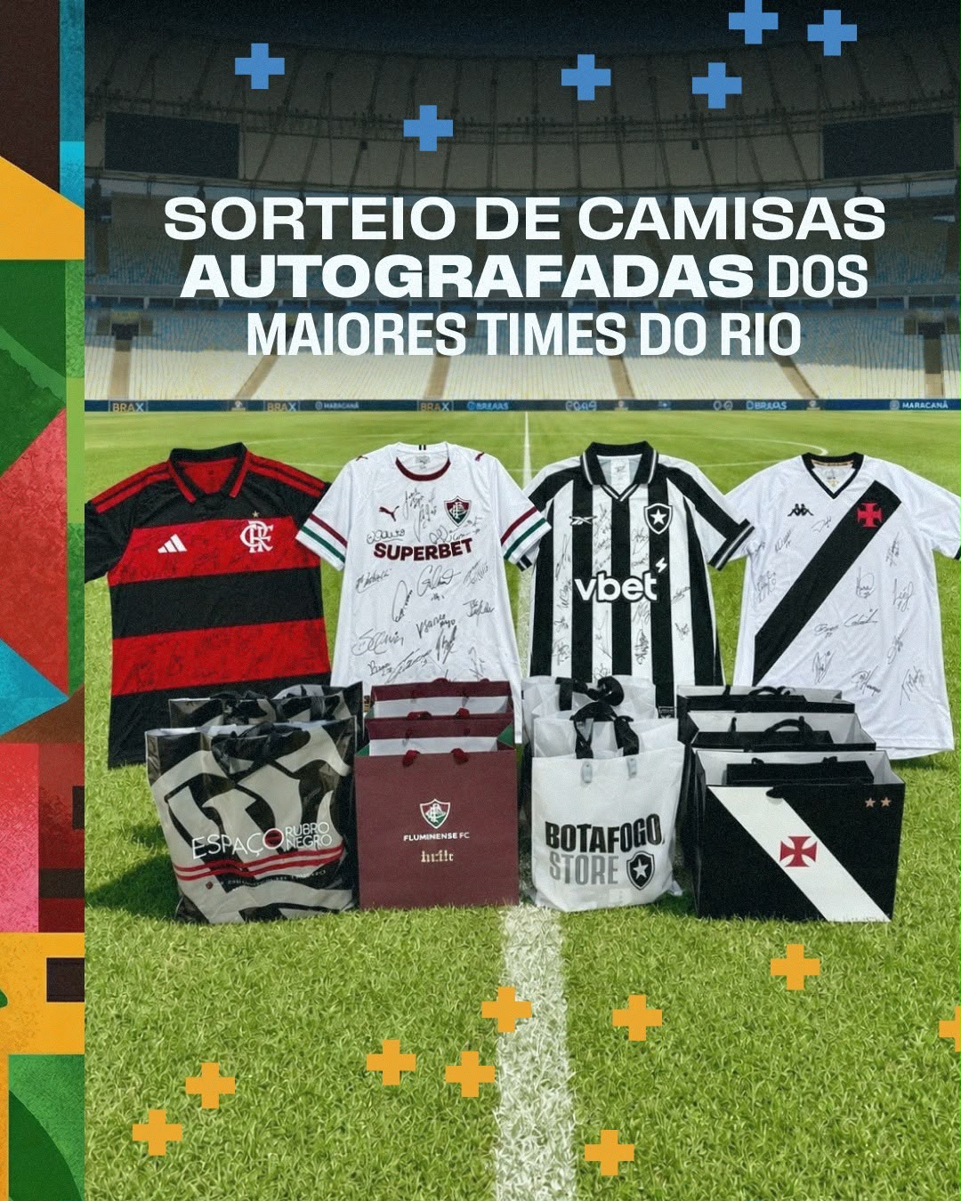 Arte de divulgação do Favela + Rica 9