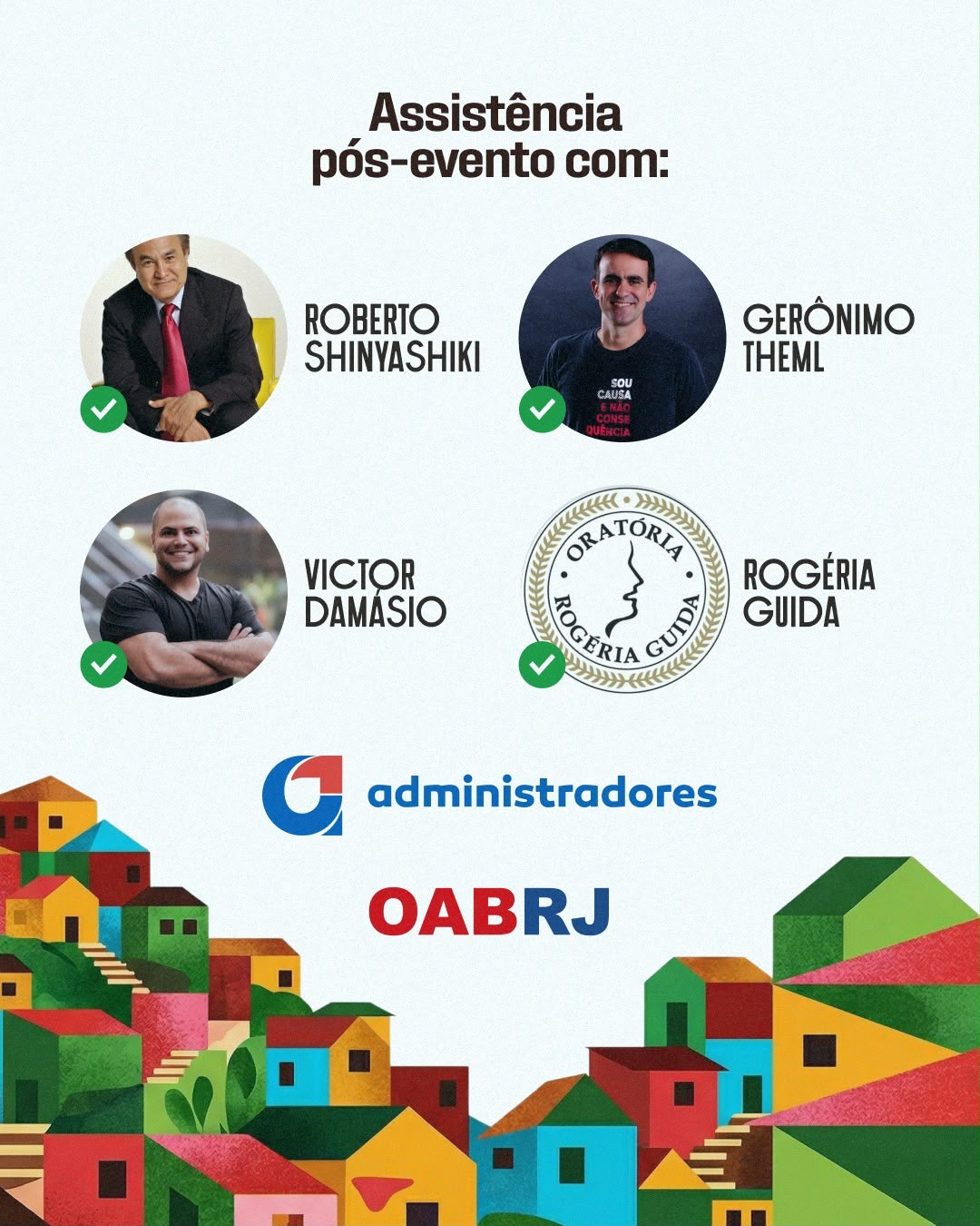 Arte de divulgação do Favela + Rica 10